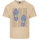 Rise & Run Running Marathon Cross Country Runner Mens Cotton T-Shirt Tee Top Sand