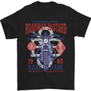 a black t - shirt with a motorcycle on it