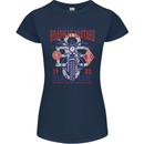 Roadway Bastard Motorcycle Biker Motorbike Womens Petite Cut T-Shirt
