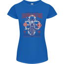 Roadway Bastard Motorcycle Biker Motorbike Womens Petite Cut T-Shirt