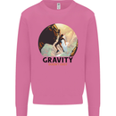 Rock Climbing Gravity Doesnt Exist Climber Mens Sweatshirt Jumper Azalea