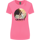 Rock Climbing Gravity Doesnt Exist Climber Womens Wider Cut T-Shirt Azalea