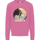 Rock Climbing Gravity Doesnt Exist Funny Climber Mens Sweatshirt Jumper Azalea