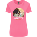 Rock Climbing Gravity Doesnt Exist Funny Climber Womens Wider Cut T-Shirt Azalea
