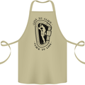 Rock Climbing Live to Climb  Climber Cotton Apron 100% Organic Khaki