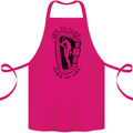 Rock Climbing Live to Climb  Climber Cotton Apron 100% Organic Pink