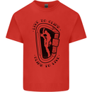 Rock Climbing Live to Climb  Climber Kids T-Shirt Childrens Red