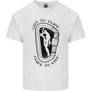 Rock Climbing Live to Climb  Climber Kids T-Shirt Childrens White