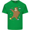 Rock Climbing Sloth Climber Kids T-Shirt Childrens Irish Green