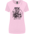 Rock is Dead Drum Kit Drummer Drumming Womens Wider Cut T-Shirt Light Pink