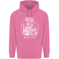 Rock is Dead Music Drummer Drumming Childrens Kids Hoodie Azalea