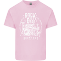 Rock is Dead Music Drummer Drumming Kids T-Shirt Childrens Light Pink