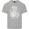 Rock is Dead Music Drummer Drumming Kids T-Shirt Childrens Sports Grey