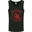 Rockabilly Never Dies Rock n Roll Music Mens Vest Tank Top Black