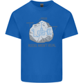 Rocks Aren't Real Funny Conspiracy Theory Kids T-Shirt Childrens Royal Blue