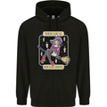 Roller Ghoul Funny Halloween Roller Skating Childrens Kids Hoodie Black