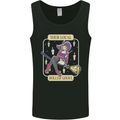 Roller Ghoul Funny Halloween Roller Skating Mens Vest Tank Top Black