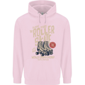 Roller Skate Retro Skating Boots Childrens Kids Hoodie Light Pink