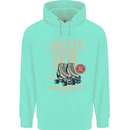 Roller Skate Retro Skating Boots Childrens Kids Hoodie Peppermint