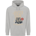 Roller Skate Retro Skating Boots Childrens Kids Hoodie Sports Grey