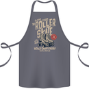 Roller Skate Retro Skating Boots Cotton Apron 100% Organic Steel