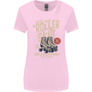 Roller Skate Retro Skating Boots Womens Wider Cut T-Shirt Light Pink