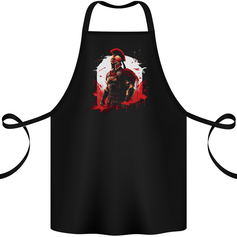 Roman Warrior Gym Training Top Bodybuilding Cotton Apron 100% Organic Black