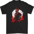 Roman Warrior Gym Training Top Bodybuilding Mens T-Shirt 100% Cotton Black