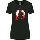 Roman Warrior Gym Training Top Bodybuilding Womens Wider Cut T-Shirt Black
