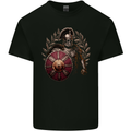 Roman Warrior Skull MMA Gym Training Kids T-Shirt Childrens Black