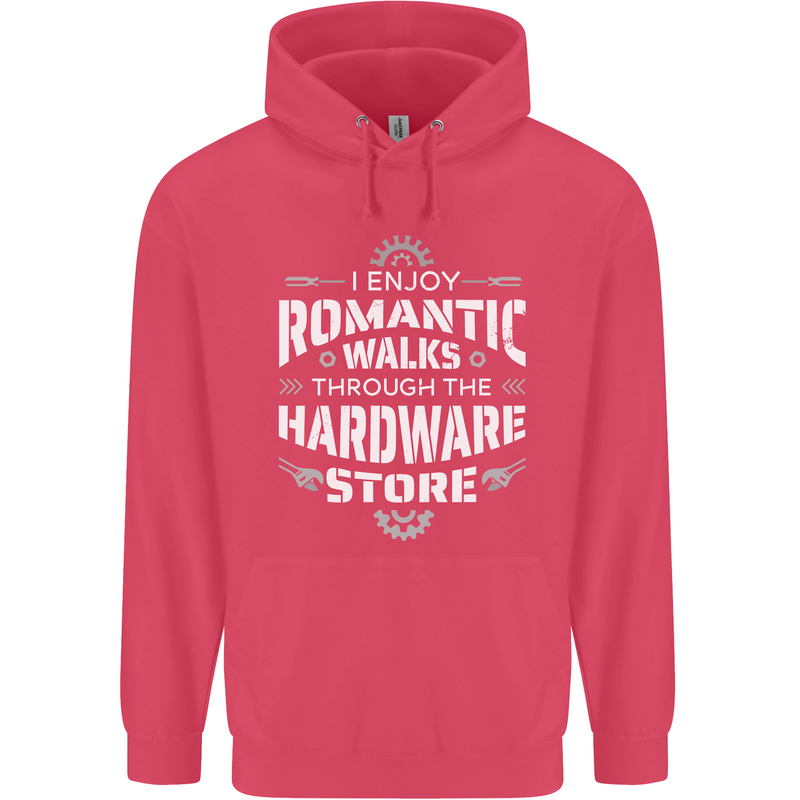 Romantic Walks Hardware Store DIY Tradesman Childrens Kids Hoodie Heliconia