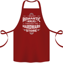 Romantic Walks Hardware Store DIY Tradesman Cotton Apron 100% Organic Maroon