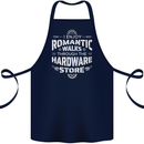 Romantic Walks Hardware Store DIY Tradesman Cotton Apron 100% Organic Navy Blue