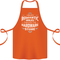 Romantic Walks Hardware Store DIY Tradesman Cotton Apron 100% Organic Orange