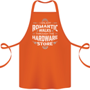 Romantic Walks Hardware Store DIY Tradesman Cotton Apron 100% Organic Orange