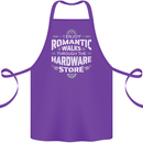 Romantic Walks Hardware Store DIY Tradesman Cotton Apron 100% Organic Purple
