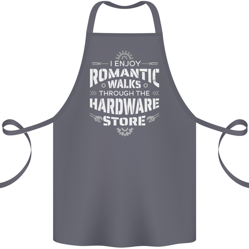 Romantic Walks Hardware Store DIY Tradesman Cotton Apron 100% Organic Steel