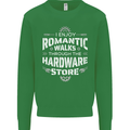 Romantic Walks Hardware Store DIY Tradesman Kids Sweatshirt Jumper Irish Green