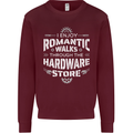 Romantic Walks Hardware Store DIY Tradesman Kids Sweatshirt Jumper Maroon