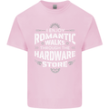 Romantic Walks Hardware Store DIY Tradesman Kids T-Shirt Childrens Light Pink