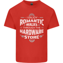 Romantic Walks Hardware Store DIY Tradesman Kids T-Shirt Childrens Red