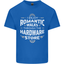 Romantic Walks Hardware Store DIY Tradesman Kids T-Shirt Childrens Royal Blue