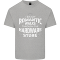 Romantic Walks Hardware Store DIY Tradesman Kids T-Shirt Childrens Sports Grey