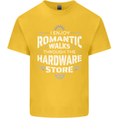 Romantic Walks Hardware Store DIY Tradesman Kids T-Shirt Childrens Yellow