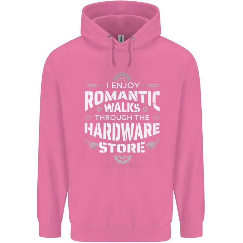 Romantic Walks Hardware Store DIY Tradesman Mens 80% Cotton Hoodie Azelea