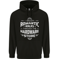 Romantic Walks Hardware Store DIY Tradesman Mens 80% Cotton Hoodie Black