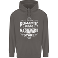 Romantic Walks Hardware Store DIY Tradesman Mens 80% Cotton Hoodie Charcoal