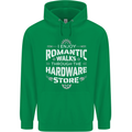 Romantic Walks Hardware Store DIY Tradesman Mens 80% Cotton Hoodie Irish Green