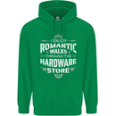 Romantic Walks Hardware Store DIY Tradesman Mens 80% Cotton Hoodie Irish Green