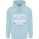 Romantic Walks Hardware Store DIY Tradesman Mens 80% Cotton Hoodie Light Blue
